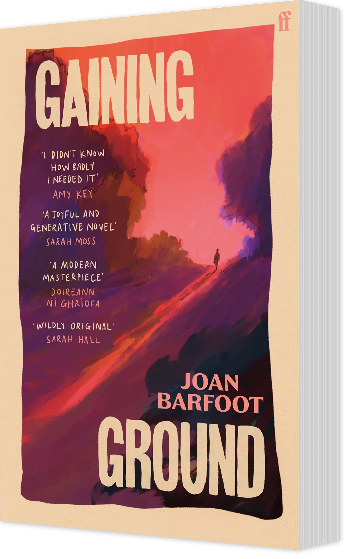 Gaining Ground paperback 3D cover shot